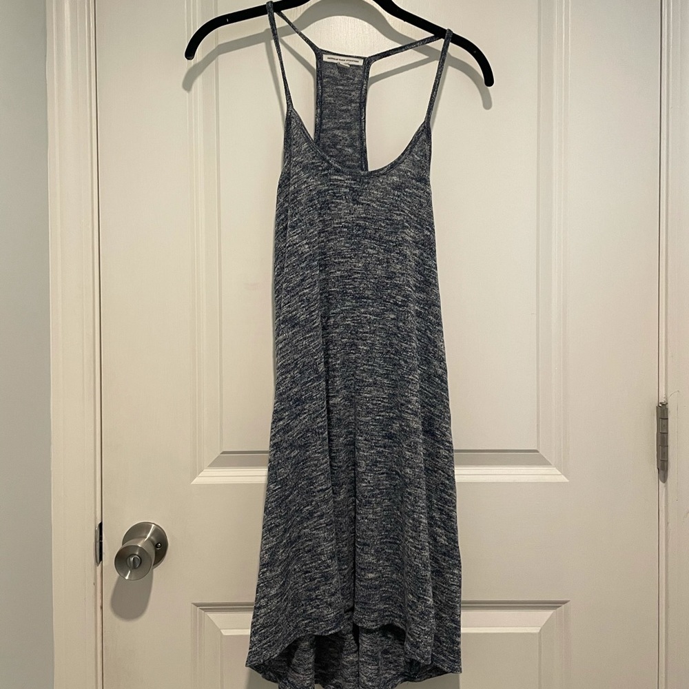 American Eagle Beach Sweater Dress (Blue)